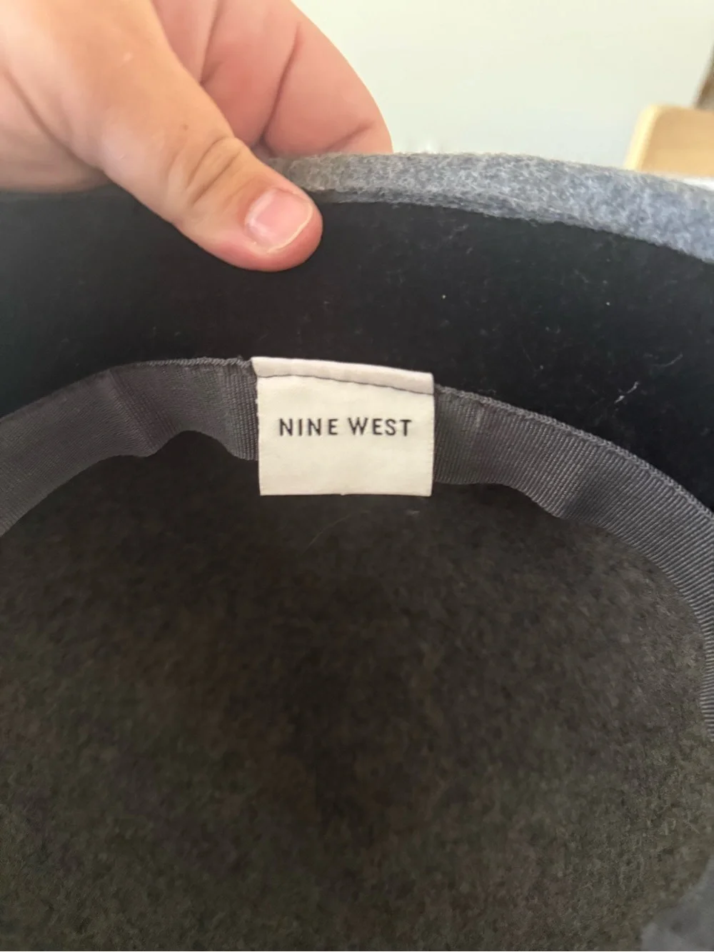 Nine West Womens Hat 100% Wool One Size
